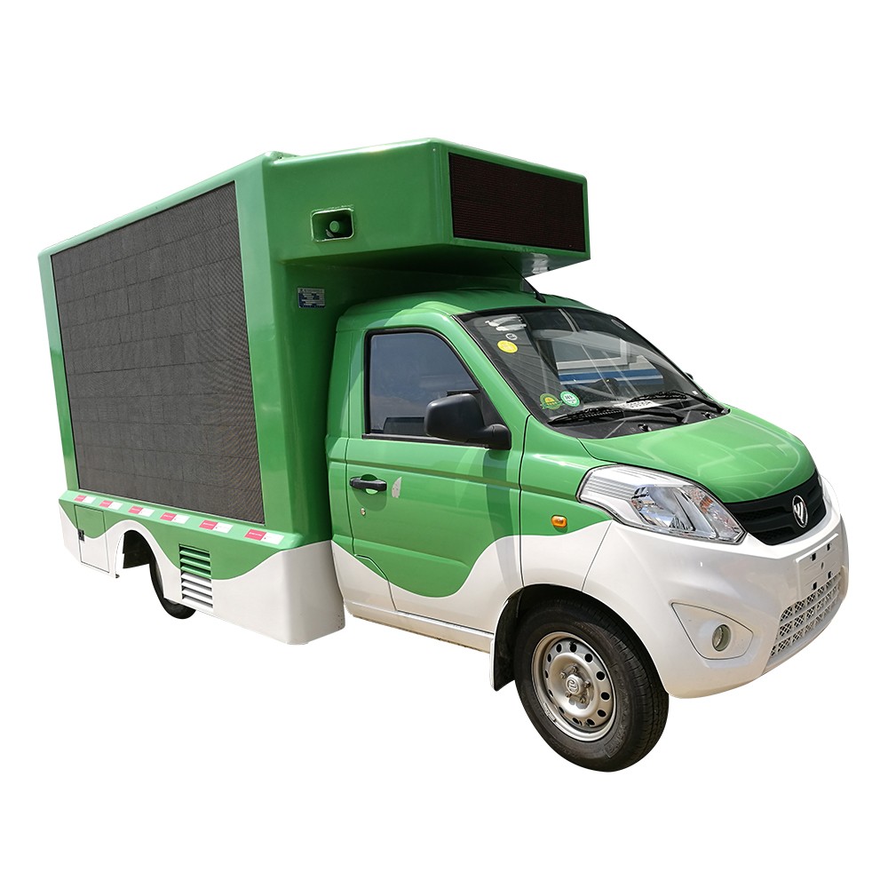 6輪モバイル広告トラック