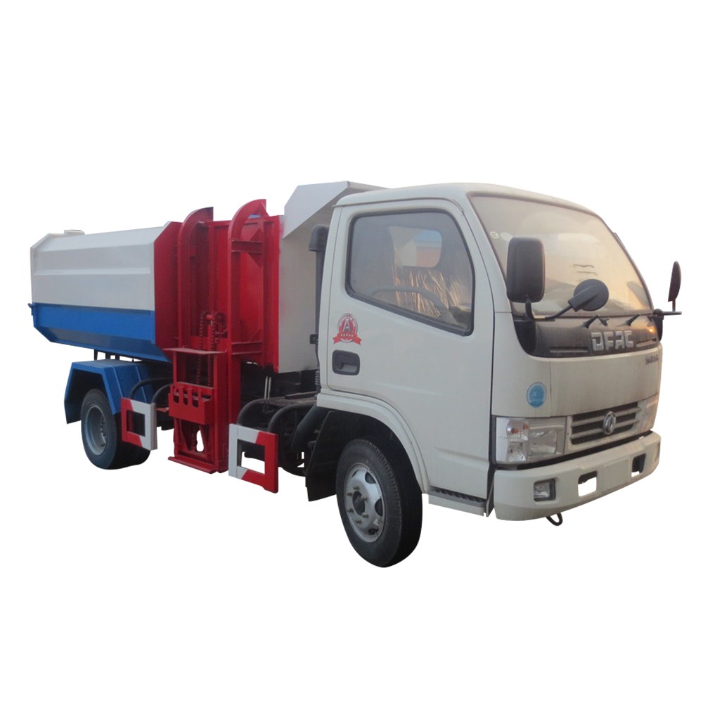 4 * 2サイドロードごみ収集車