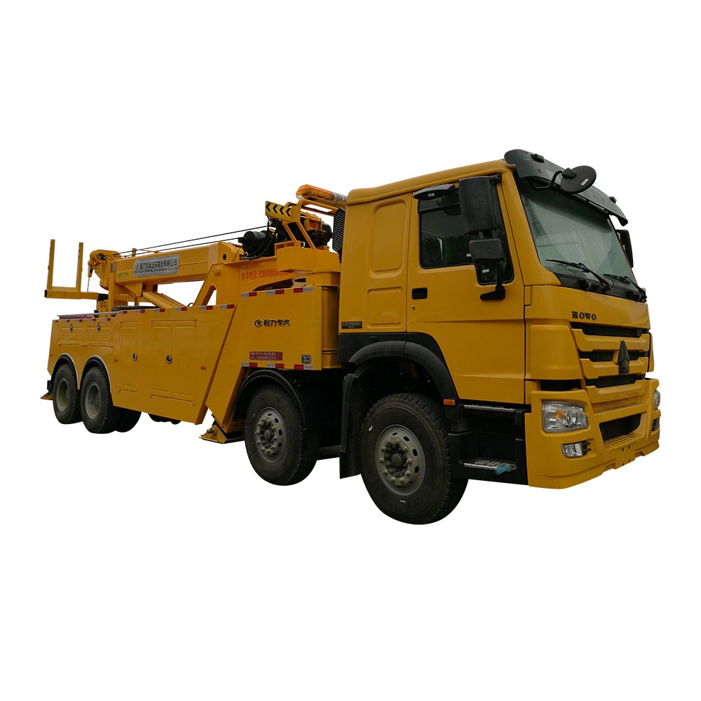 Howo 8 * 4ヘビーデューティーレッカー車