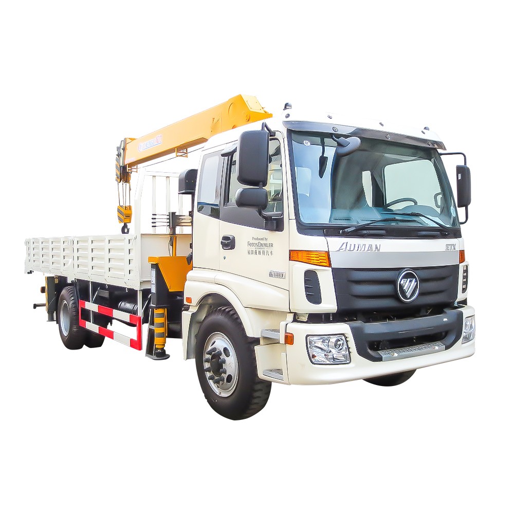 Foton12トントラック搭載クレーン