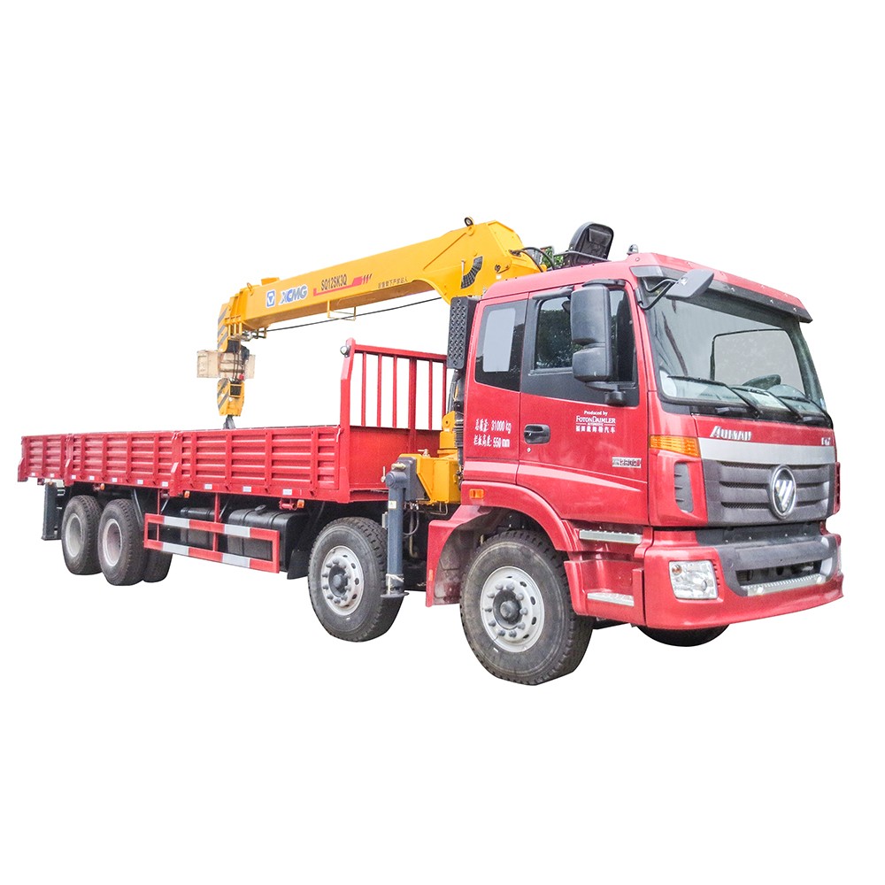 Foton 10 톤 붐 트럭 크레인